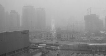 Smog over Beijing
