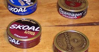 Assorted cans of dipping tobacco