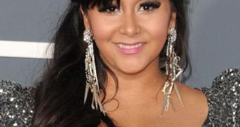 Snooki hits the recording studio as part of a new gig as spokesperson for Personix.com