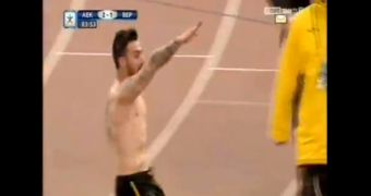 Giorgos Katidis is kicked off Greek soccer team, banned for life from playing over Nazi salute