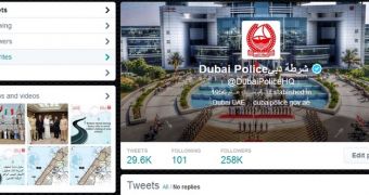 Dubai Police Twitter account hacked