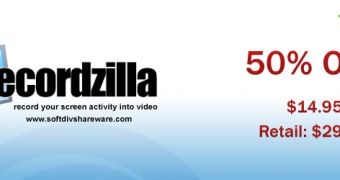 Softpedia Exclusive Discount: 50% Off Recordzilla