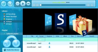 Get a free key for an audio recorder