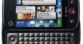 Motorola CLIQ receive new software update