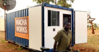 Solar-Powered Internet Cafes Sent to African Villages
