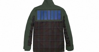 Solar Panel Jacket for men