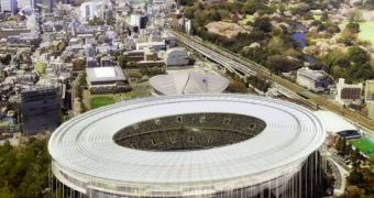 Architects plan eco-friendly stadium for the 2020 Olympics