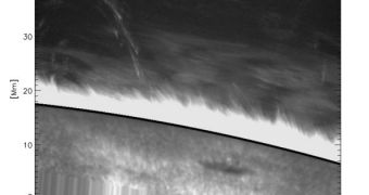 High-resolution Hinode/SOT image of solar rain