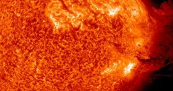 This massive CME occurred on the Sun on June 7, 2011