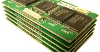 Stackable solid-state drive chips