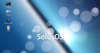 SolusOS 2 Alpha 3 desktopn