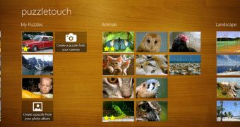 PuzzleTouch is offered with a freeware license on all Windows 8 devices