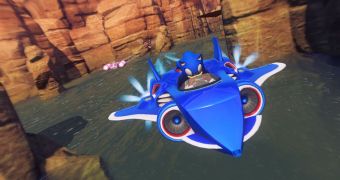 Karts can transform in Sonic & All-Stars Racing Transformed