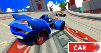 Sonic & All-Stars Racing Transformed for iOS (screenshot)