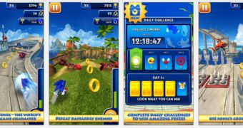 Sonic Dash screenshots