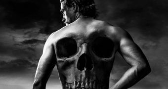Jax’s future isn’t looking too bright in chilling poster for season 7 of “Sons of Anarchy”