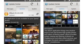 Sony updates its Album app for Xperia handsets again