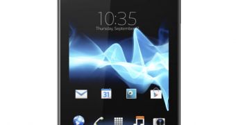 Sony Xperia tipo (front)