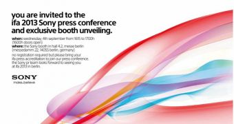 Sony sends press invites to a September 4 event
