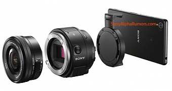 Sony E-Mount Camera for Smartphones Leaks in Pics, Headed for IFA 2014