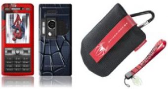 Sony Ericsson's special edition Spider Man phones