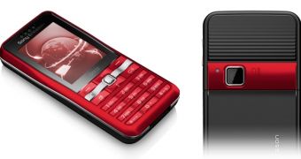 Sony Ericsson G502 in red