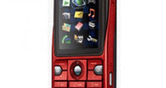 Sony Ericsson K530 in Fiery Red