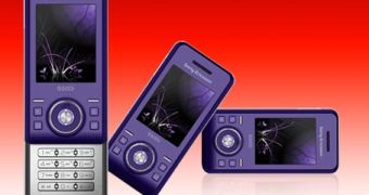 Sony Ericsson S500 in Ice Purple