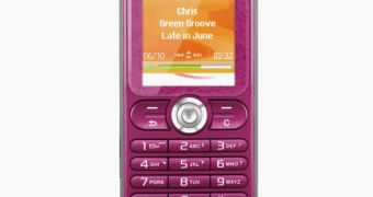 Sony Ericsson W200i Pink