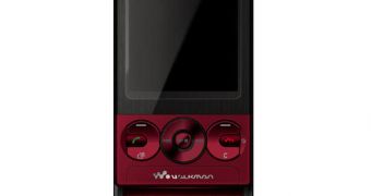 Sony Ericsson W705 Red