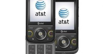 Black version of AT&T's 3G Walkman W760a