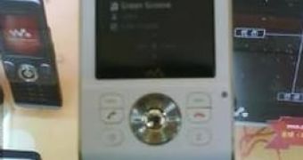 Sony Ericsson W910 in white and gold