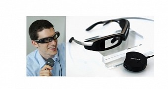 Sony's strange looking Google Glass rival