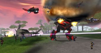 The first PlanetSide of the series