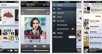Sony Music Unlimited screenshots