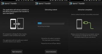 Sony's Xperia Transfer app for Android
