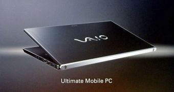 Sony Vaio Ultimate Mobile PC with support for Intel's Thunderbolt technology
