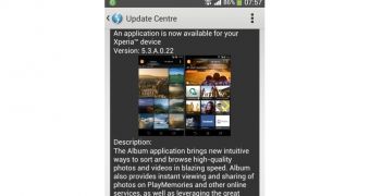 New Album app version rolling out to Xperia Z smartphones