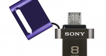 Sony releases USB flash drives for tablets