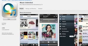 Sony Music Unlimited on the App Store