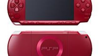 The Deep Red PSP Slim/Lite