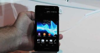 Sony Xperia T, the current flagship device from the company