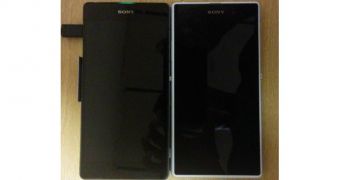 Sony Xperia Z1 (right) and Sony Sirius (left)