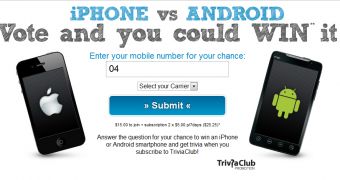 “Sony” Subscription Scam: iPhone vs Android, Vote and Win