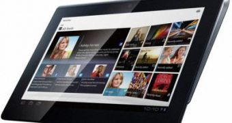 Android 4.0 ICS running on Sony Tablet S (video)