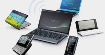 Sony unveils Vaio Series laptops that can act as WiFi hotspots