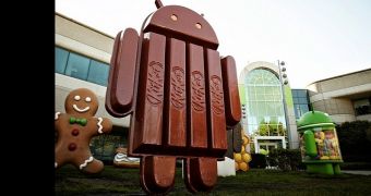 Android 4.4 KitKat mascot