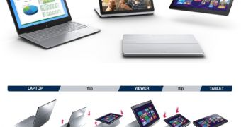 Sony brings its Vaio Flip line to India