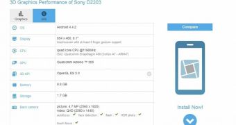 Sony Working on 6.1-Inch Entry-Level Xperia, Benchmark Listing Reveals
