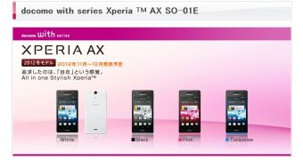 Sony Xperia AX